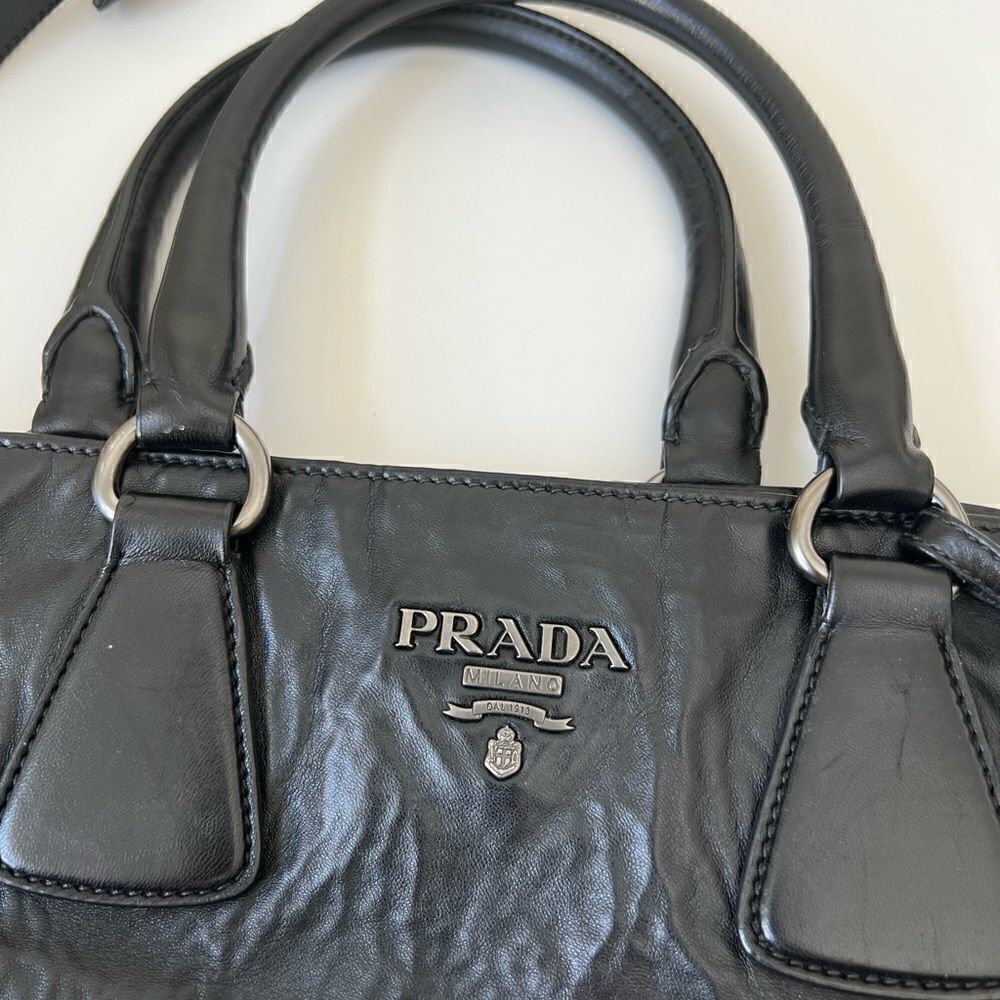 - Prada Large Nappa Antique Bag. Excellent Condition. - Picture 9 of 13